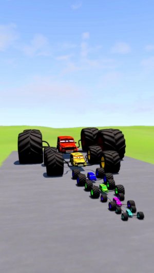 МОНСТР ТРАК ПРОТИВ ПОРТАЛА МУЛЬТИКИ ПРО МАШИНКИ