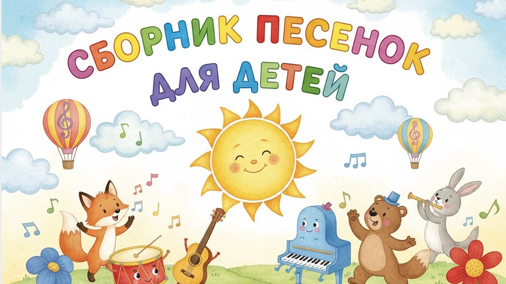 СБОРНИК ПЕСЕНОК ДЛЯ ДЕТЕЙ