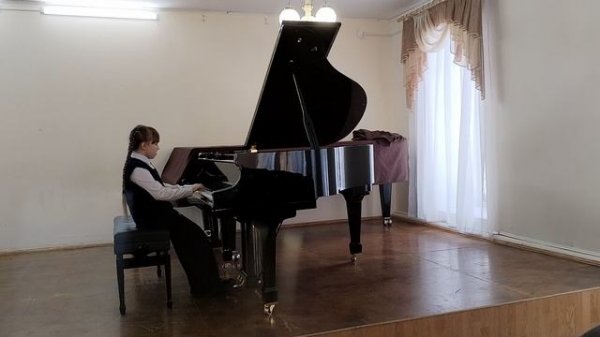 Казина Варвара, 8 лет, пр. Раскопина Лада Борисовна, ДМШ г. Кушва