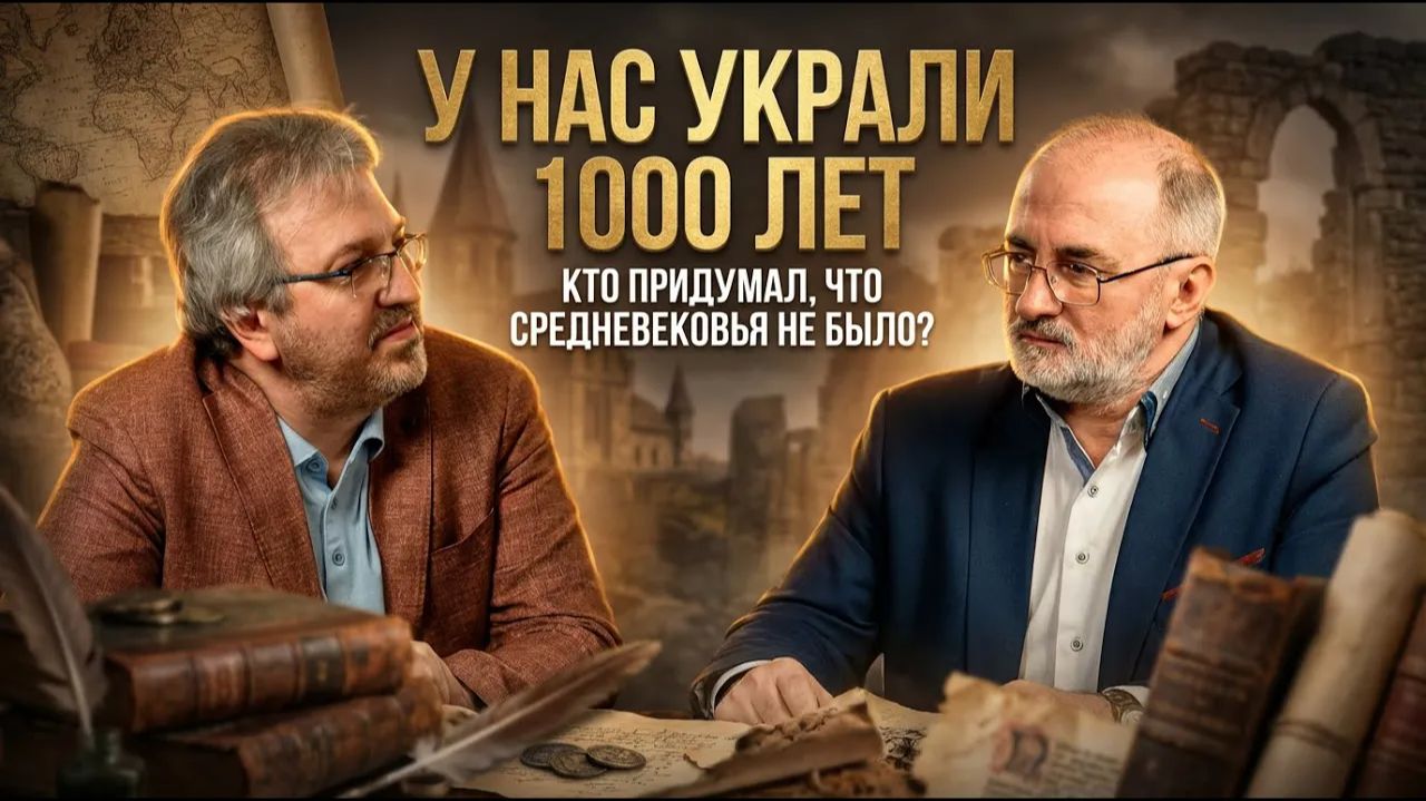 У НАС УКРАЛИ 1000 ЛЕТ: Кто придумал, что Средневековья не было? | Вардан Багдасарян смотреть онлайн