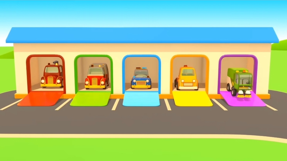 Песенки и машинки для детей | 🚑🚒🚓