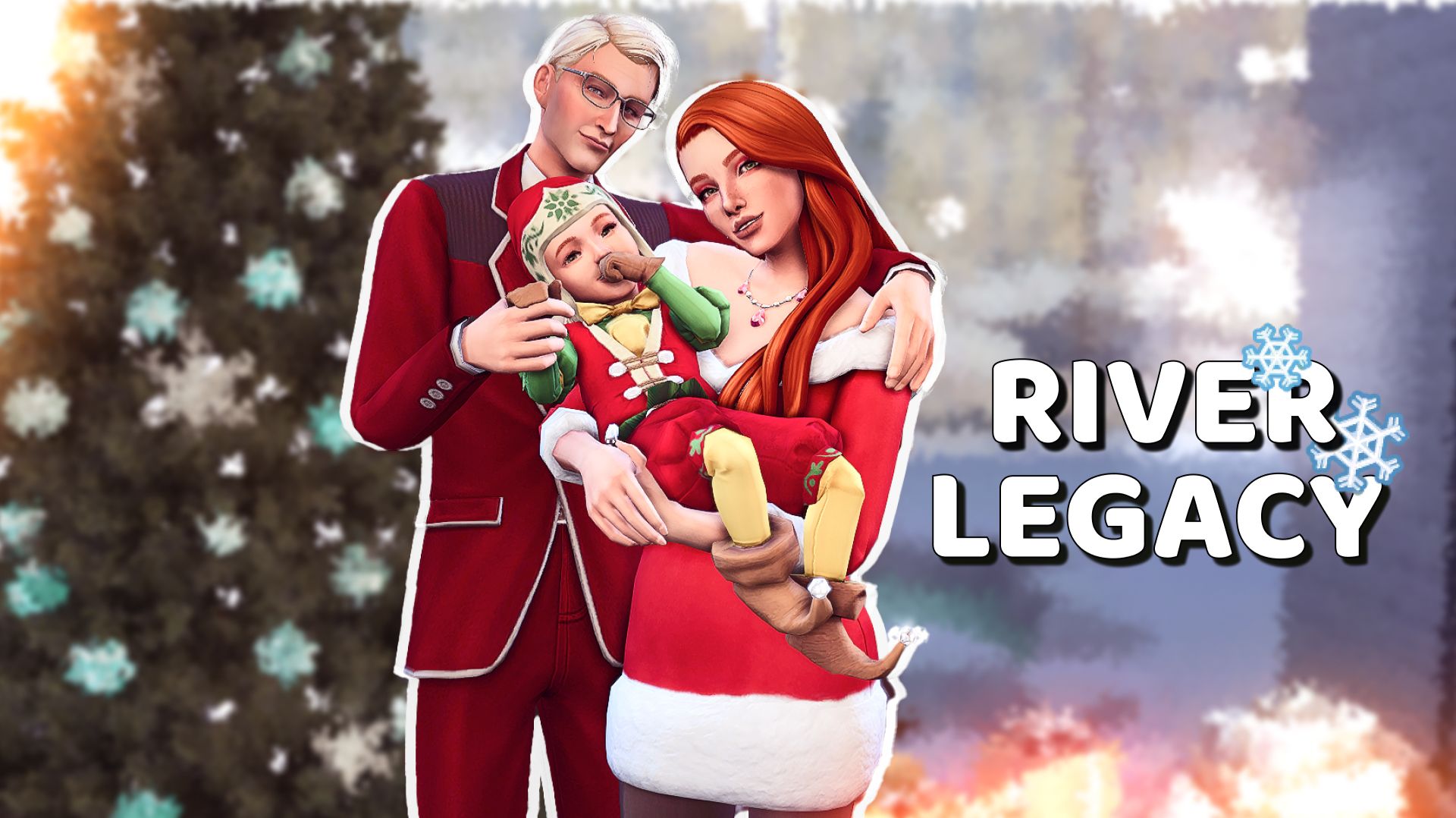 Эп.2.28 👑 Буйство красок Рождества 👑 Династия Ривер 👑 Симс 4 смотреть онлайн