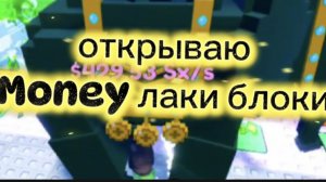 открываю Money лаки блоки.