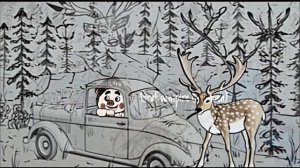 Моя Анимация/Забавные Зверята/Под песню Оглянись)