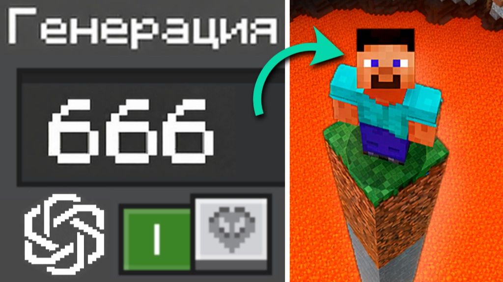 Чат GPT Создал 5 НЕВОЗМОЖНЫХ Сидов в МАЙНКРАФТ!