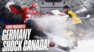 Хоккейная сенсация: Как Германия победила Канаду в полуфинале Олимпиады-2018!