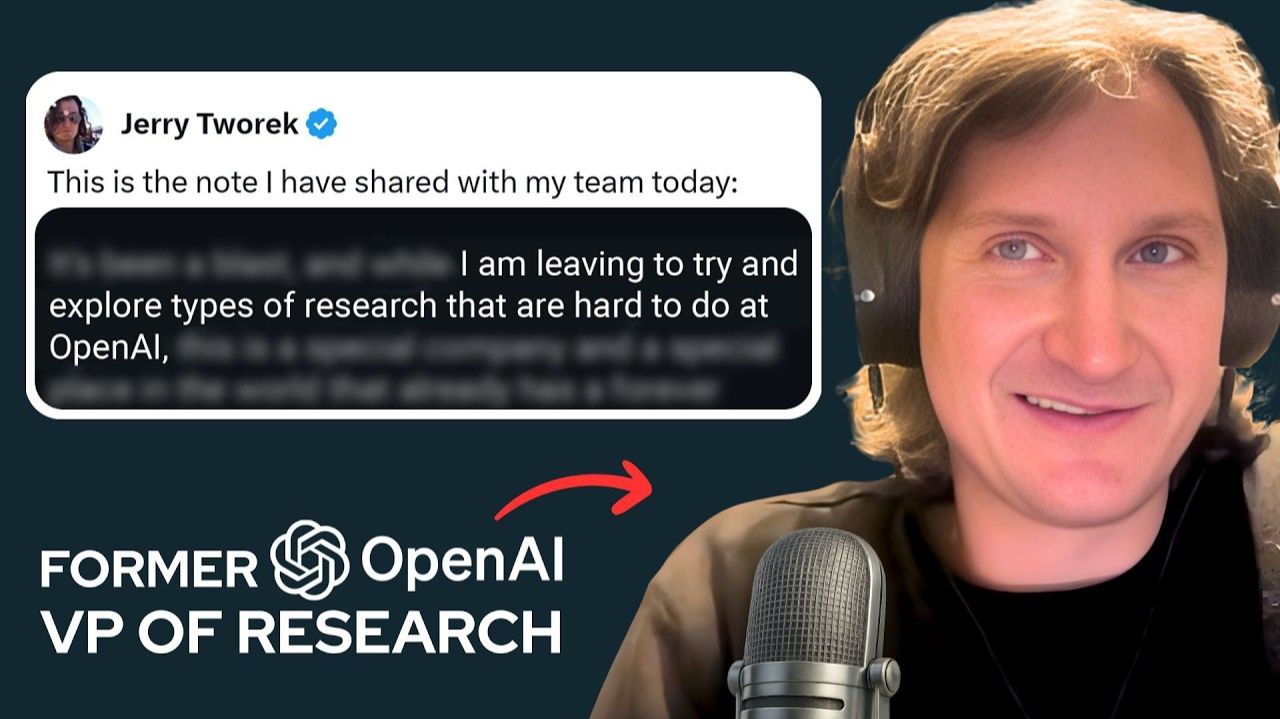 Ex-OpenAI Researcher о том, почему он ушел смотреть онлайн