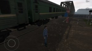 поезд сбил газ 53 в Motor Depot