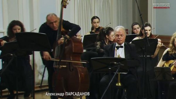 Sinfonia Concertante для мандолины, трубы, контрабаса и клавира с оркестром