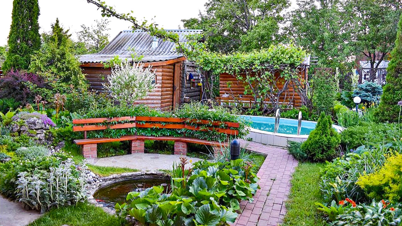 МИКСБОРДЕР - ЛАНДШАФТ на 6 сотках