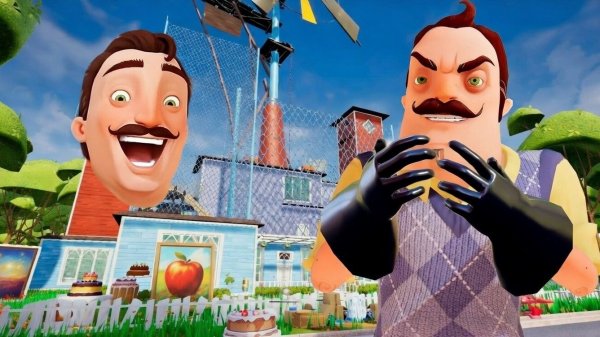 ШОУ ПРИВЕТ СОСЕД!11 КАРТИН ВАСИЛИЧА!ИГРА HELLO NEIGHBOR ПРОХОЖДЕНИЕ МОДА Hello Other Side Of Town2