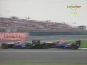 Формула 1. Столкновение Гашо и Катаямы на Гран-при Канады 1992 (гонка)