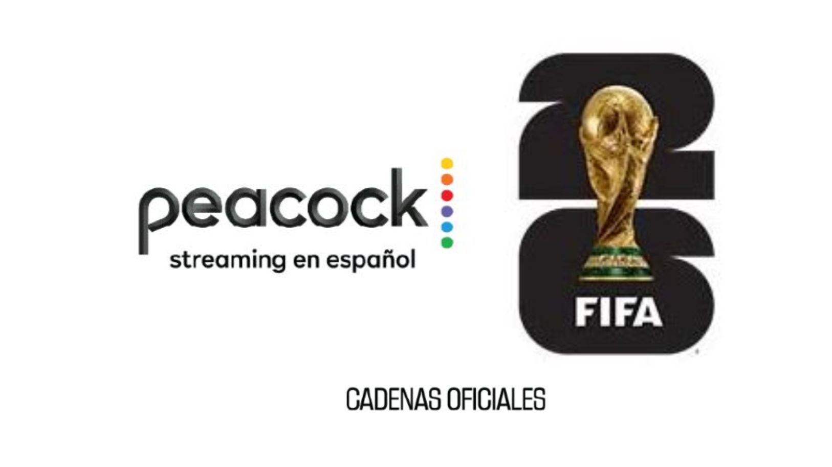 Peacock - Cadena oficial de la Copa Mundial de la FIFA 26 en Estados Unidos, México y Canada