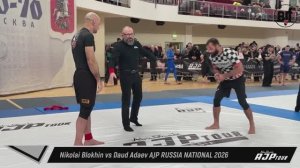 Round 1 - Nikolai Blokhin vs Daud Adaev -Master 2- 85KG AJP RUSSIA NATIONAL 2026