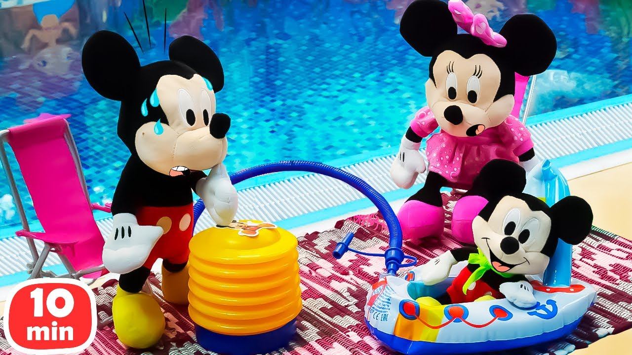 🐭 Микки Маус и маленький Патрик | Добрые приключения игрушек смотреть онлайн