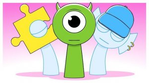 ЧЕЛЛЕНДЖ ДЛЯ МОЗГА: Incredibox, Sprunki, Эмодзи и МУКБАНГ в одном видео РЕАКЦИЯ