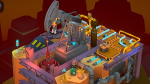 Tiny Robots Portal Escape. Часть 3 Время Приключений Смазочные Операции