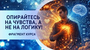 Опирайтесь на чувства, а не на логику! Фрагмент курса «Управление реальностью за 1 день»