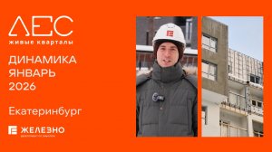 ЛЕС: ход строительства за январь