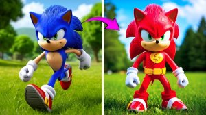 ПРЕВРАТИЛ СОНИКА ВО ФЛЭША в ГТА 5 МОДЫ FLASH MODS GTA 5 ONLINE