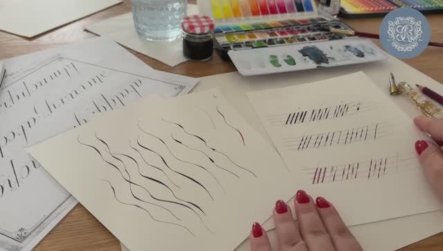 Самая частая ошибка новичков. Бесплатный урок по острому перу: линии-травинки и палочки-шашлычки смотреть онлайн