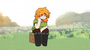 Алекс влюбляется в Стива | Майнкрафт аниме