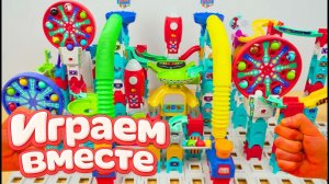 АСМР ГОРКИ С ШАРИКАМИ ДЛЯ ДЕТЕЙ 🟢 КОНСТРУКТОР ЛЕГО ВИТЕХ ДЛЯ ДЕТЕЙ 🎢