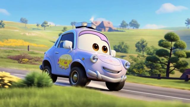 Пёстрые машинки мультик смотреть онлайн