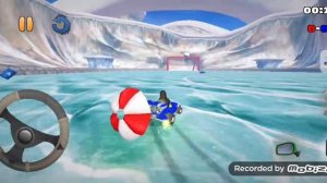 Даня Поехал В Гонки И он Выиграл 🏆И Ещё он Играл за Пингвина 🐧🐧🐧