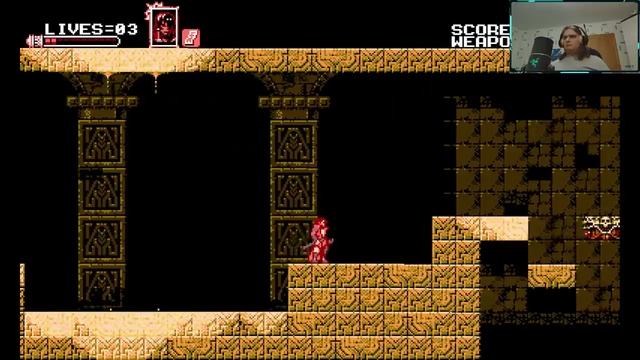 SWITCH Bloodstained Curse of the Moon [v1.1.2] серия 19 - Один в пустыне