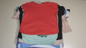 Лот 1931 Футболки м_ж 1й сорт Германия. цена 580 руб_кг 7.3кг