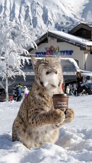 Кофеек на морозе