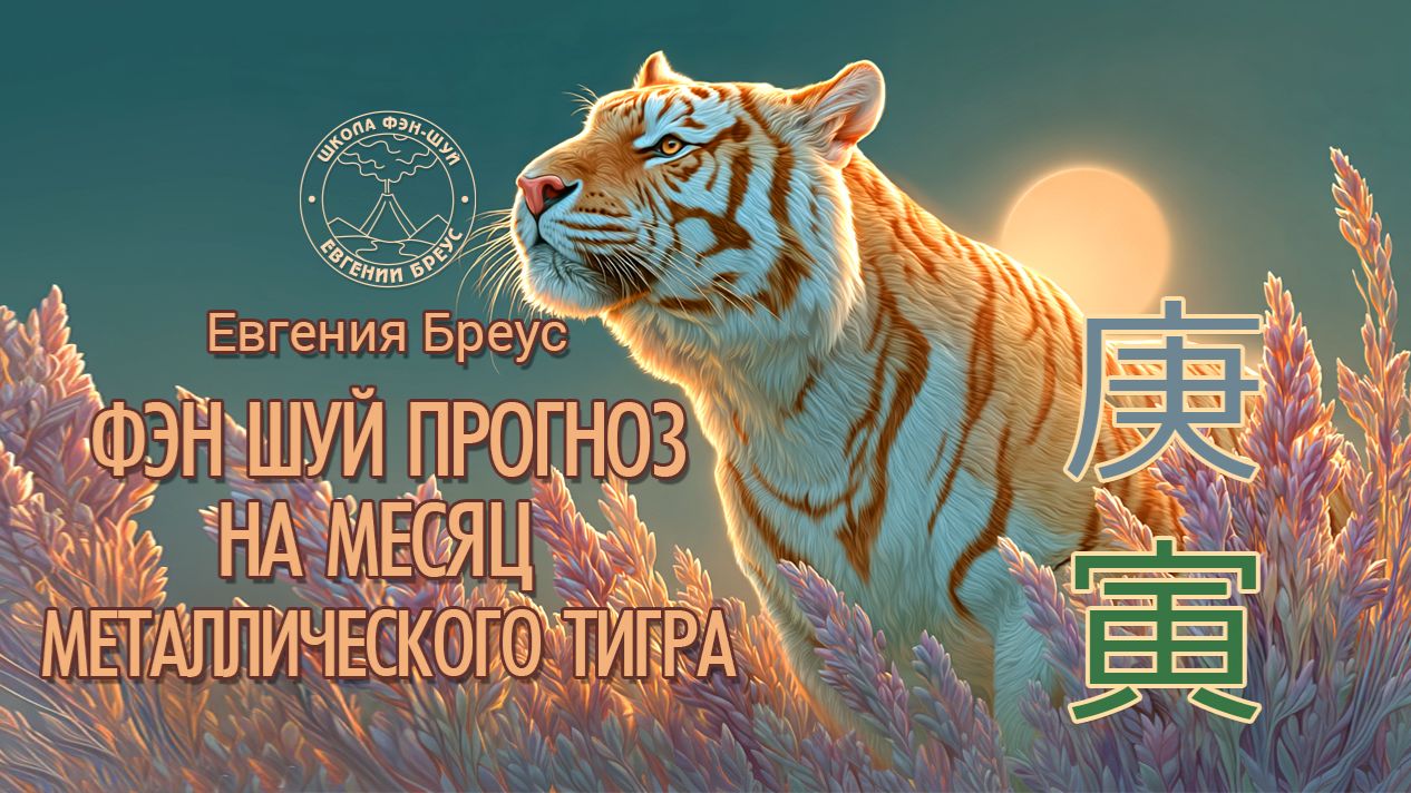 Фэн Шуй прогноз на февраль ( месяц Металлического Тигра). смотреть онлайн