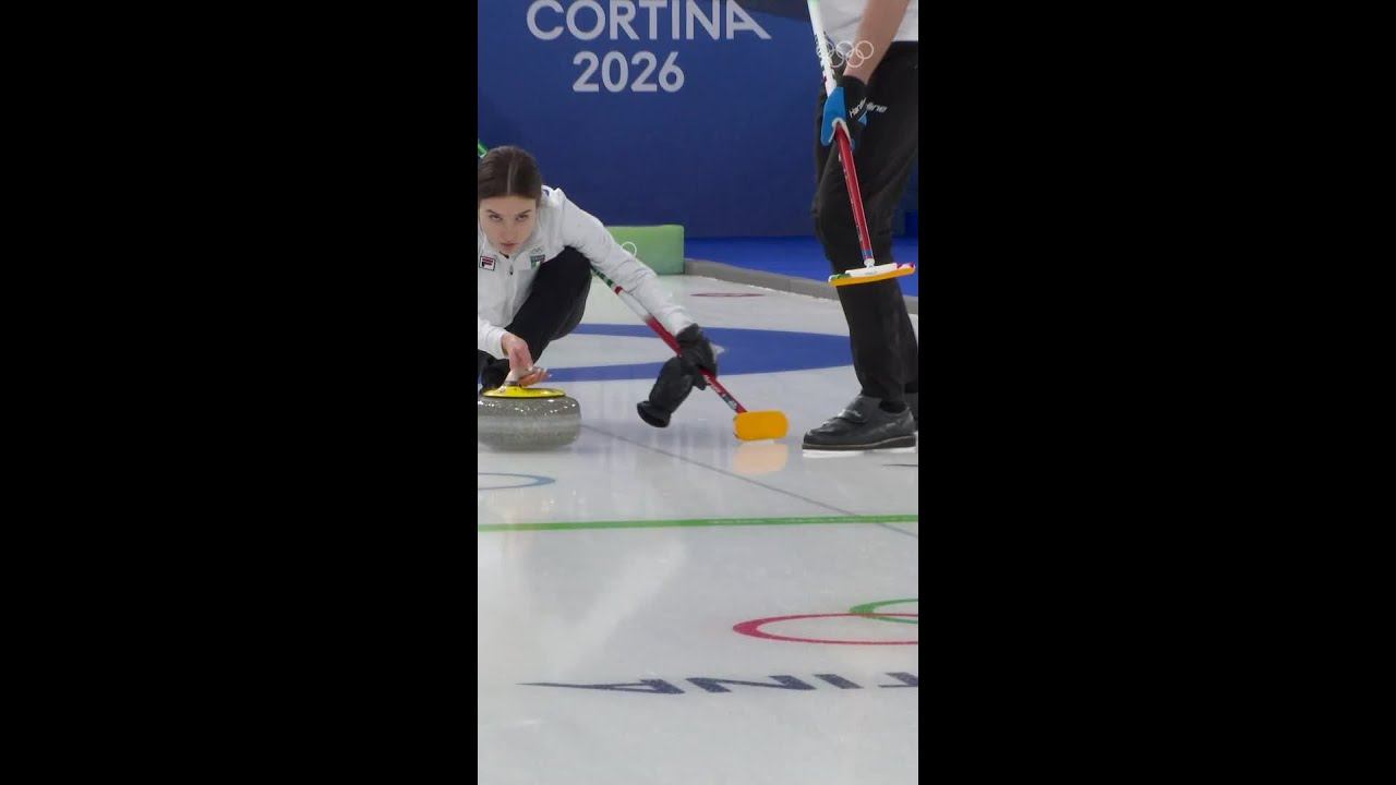 The Italian Mixed Curling Defending Champs Are Back - On Home Ice!