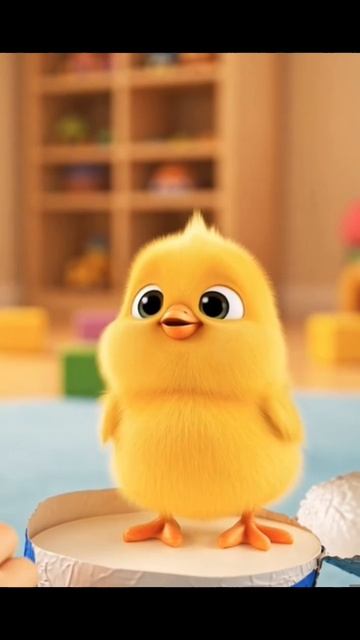Цыпленок вылупился из Киндер сюрприза - мультик для детей