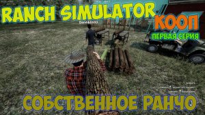 Ranch Simulator ►начинаем развивать собственное ранчо ►КООП►ч1