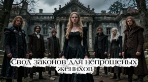 📖ПОЛНАЯ АУДИОКНИГА📖СВОД ЗАКОНОВ ДЛЯ НЕПРОШЕНЫХ ЖЕНИХОВ❤️🍷 ЛЮБОВНЫЕ ФЕНТЕЗИ🍷