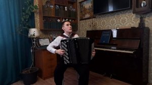 И. С. Бах "Прелюдия и фуга до минор" II Том ХТК. Исполняет Дюжин Сергей.