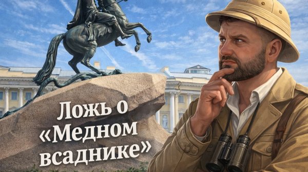 Ложь о "Медном всаднике" в Санкт-Петербурге