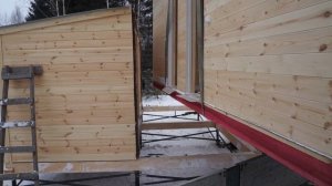 Монтаж модульного дома