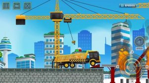 САМОСВАЛ НЕ ПРОЕХАЛ ЧЕРЕЗ ГОРЯЩИЙ МОСТ. МУЛЬТФИЛЬМ. СТРОИТЕЛЬНЫЕ МАШИНКИ