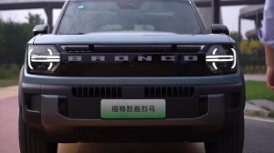 Новый электрический внедорожник Ford Bronco 2026 года с аккумулятором Byd Blade!