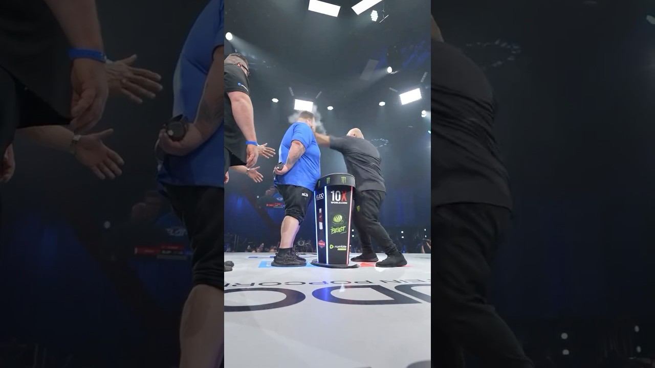 KNOCKED HIM DOWN like a tree