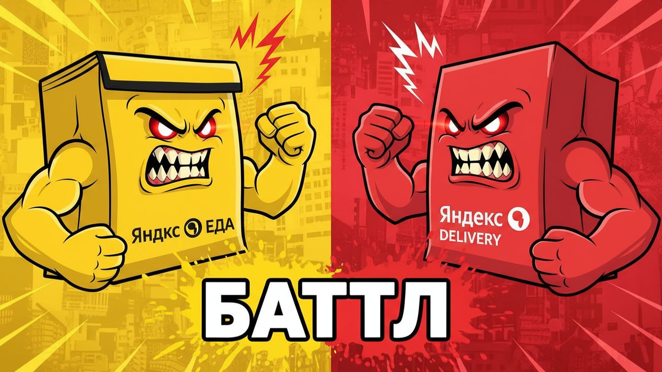 баттл - Яндекс ЕДА против яндекс ДОСТАВКИ смотреть онлайн
