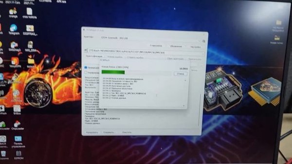 PCMflash _ 77модуль_Сканматик 2про_ BootBench Кабель _ Прошиваем На столе ЭБУ EDC16 C31 _VOLVO XC60