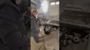 Чистка раму грузовика пескоструйным аппаратом от  Andrey_Korolev_Nsk