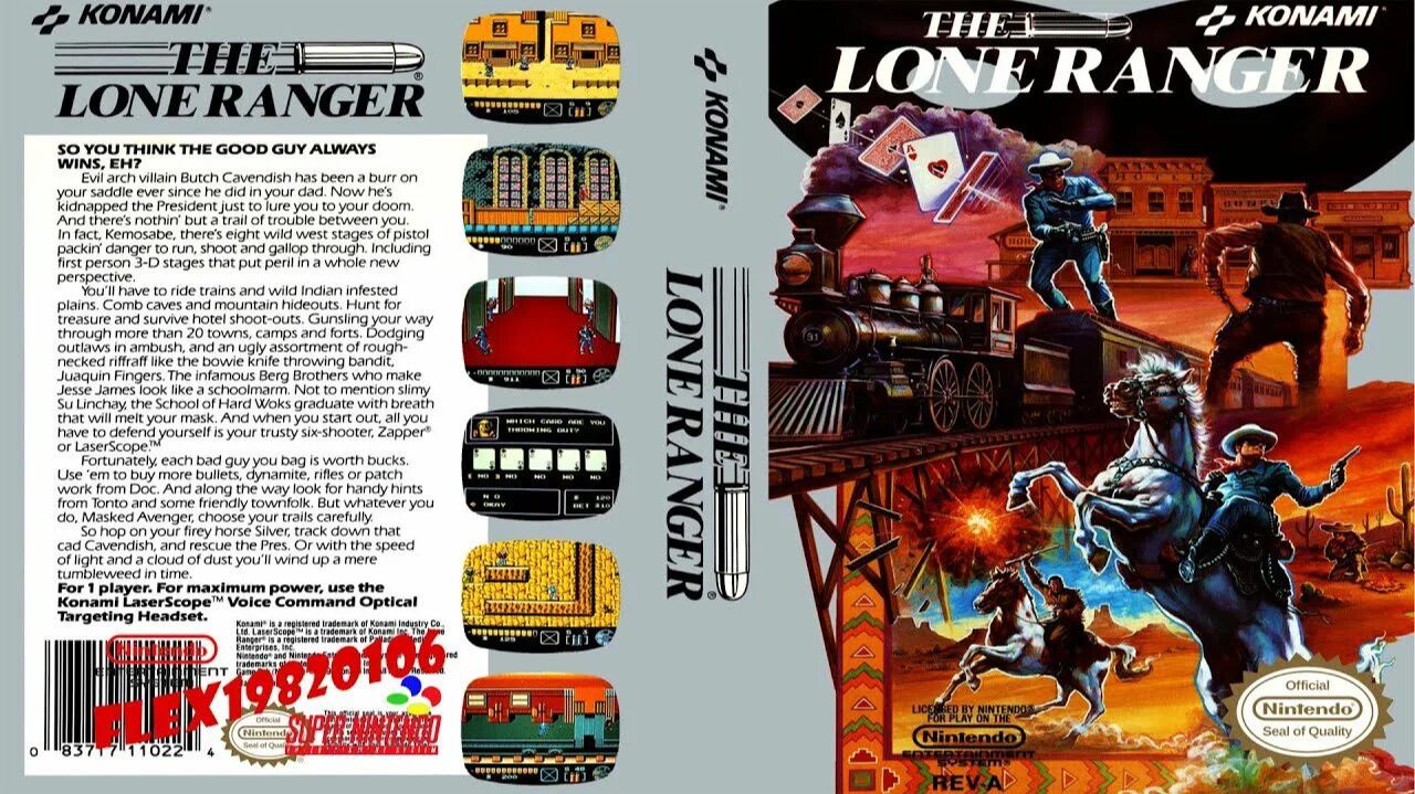 The Lone Ranger (NES) смотреть онлайн