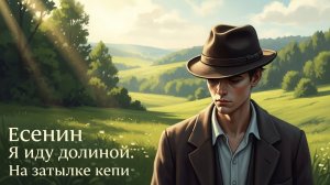 Я иду долиной. На затылке кепи №1 Песня на стихи Сергея Есенина