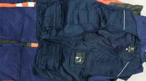 41458 ПРОДАН Рабочая одежда мужская новая, 8пак, Lavoro, секонд (cream) оптом