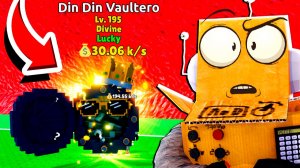 ПОЛУЧИЛ САМОГО РЕДКОГО БРЕЙНРОТА С МАКИМАЛЬНОЙ УДАЧЕЙ и УРОВНЕМ 😱 ROBLOX Escape Tsunami Brainrots